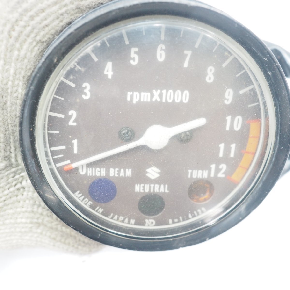 稀少!RG50初期型 タコメーター tachometer 当時 レストア素材に_画像2