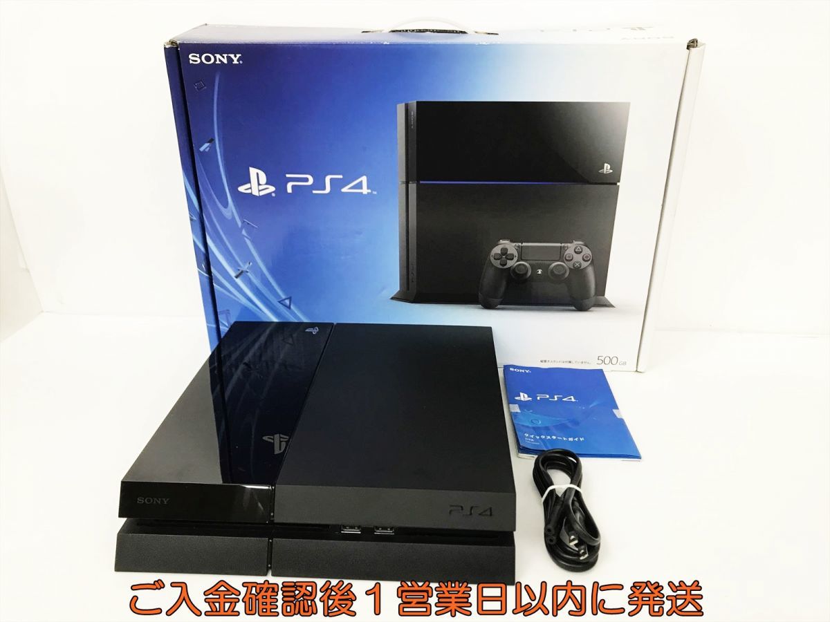 【1円】PS4 本体/箱 セット 500GB SONY PlayStation4 CUH-1000A 動作確認済 プレステ4 DC06-786jy/G4_画像1