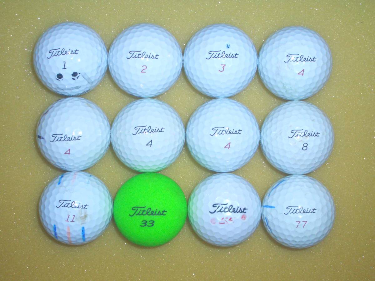 (▼▼)中古品　タイトリスト Pro V1x & Pro V1x & VG3 (12球)_画像1