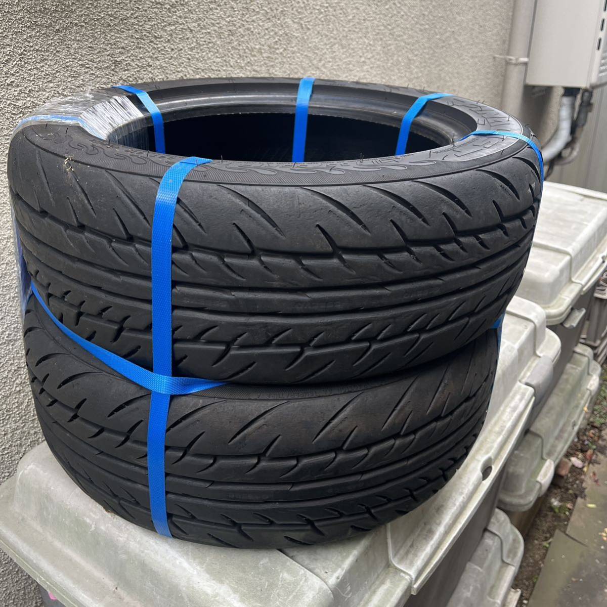 ファイナリスト595evo 165/55R14 バリ溝！_画像1