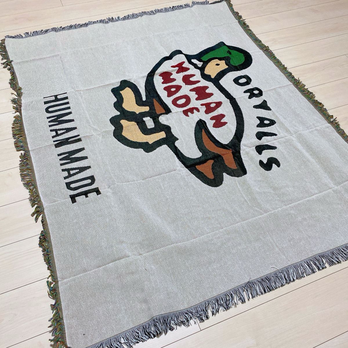 HUMAN MADE ヒューマンメイド風 ソファカバー 鴨 ラグ HUMAN MADE ヒューマンメイド風 ソファカバー 鴨 ラグ