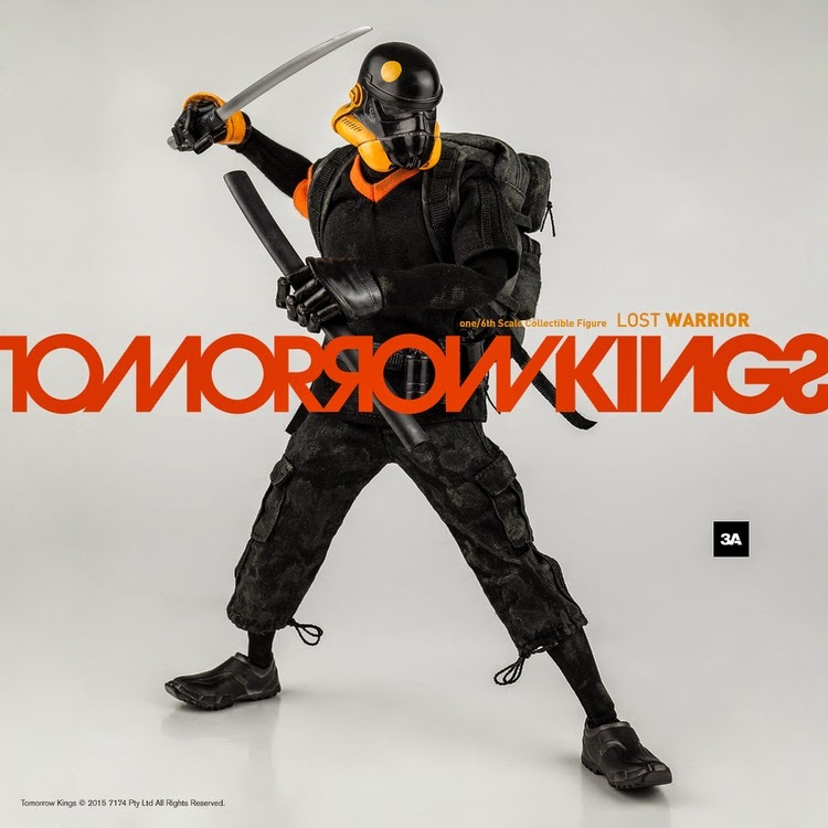 ThreeA 1/6 TOMORROW KINGS Lost Star Warrior TK BK.Ver ダメージ加工 3A UV スリーゼロ STAR WARS ストームトルーパー フィギュア_画像1