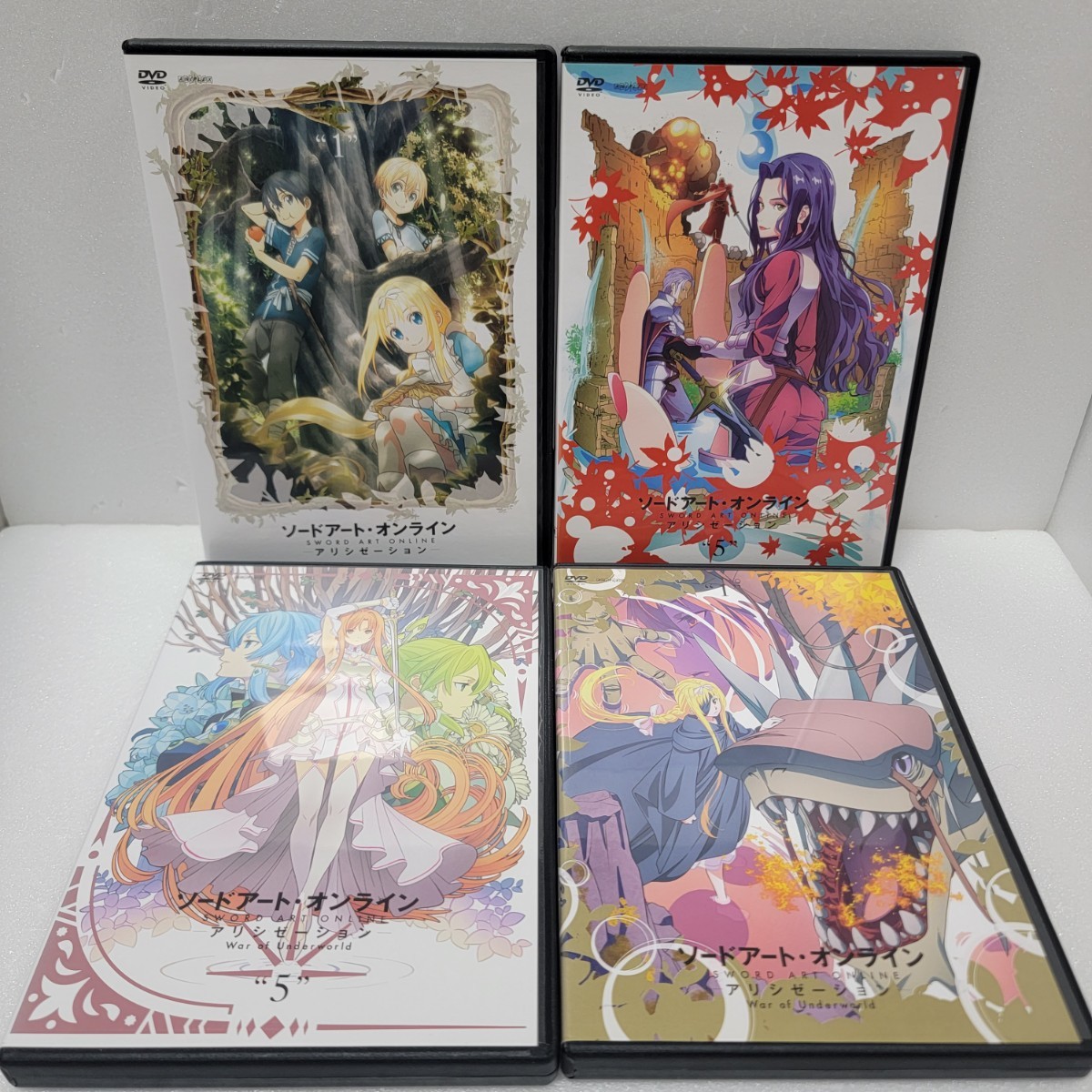 ソードアート・オンライン アリシゼーション 1期+2期 全巻　DVD　レンタル