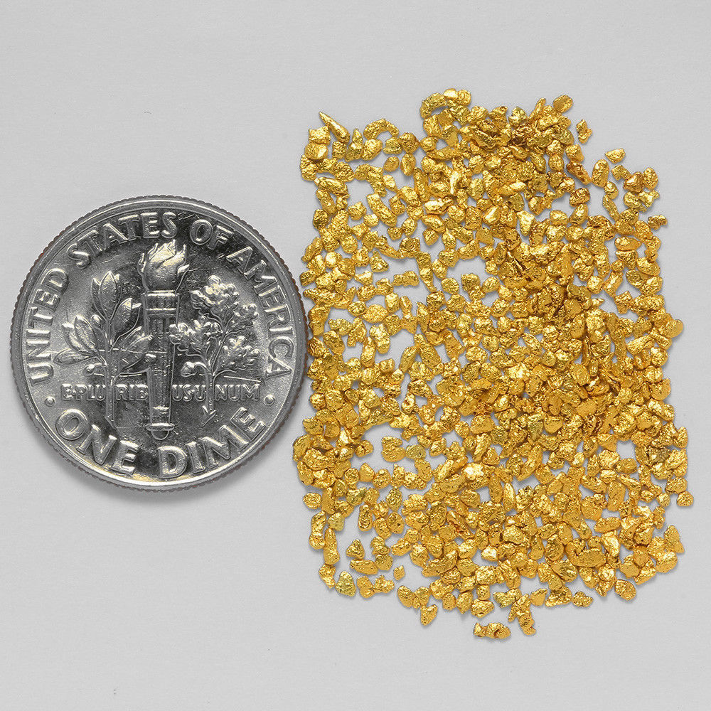  gold nageto Alaska .. gold . Gold finger sand gold bead 0.6662g