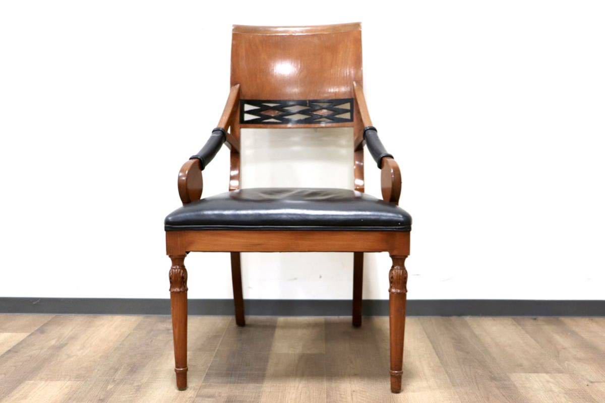 GMGN162G0 Италия производства Classic современный стул стул semi arm стул салон стул натуральная кожа современный запад a-ru*n-vo-
