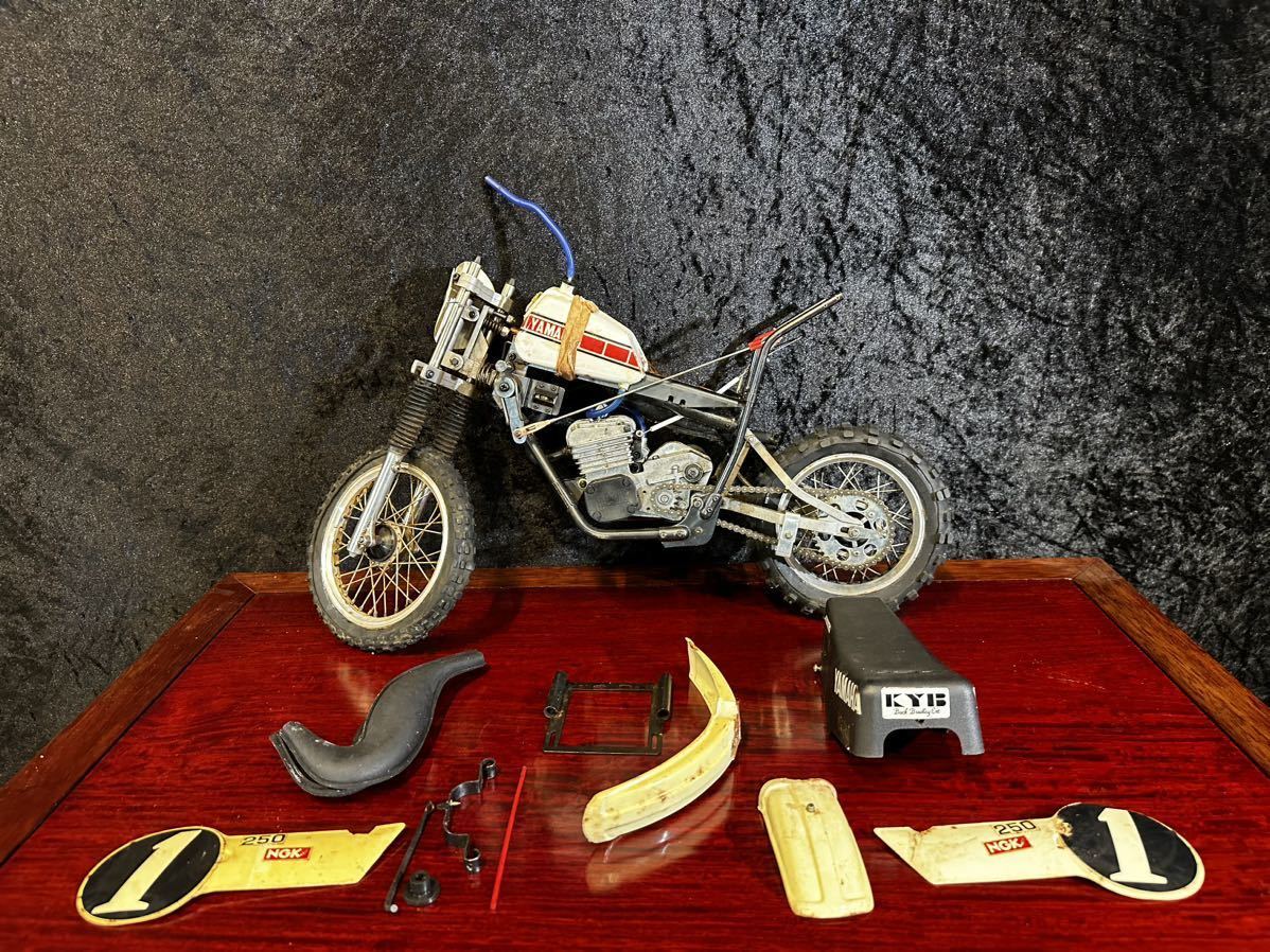 当時物 ☆ 京商 YAMAHA YZ250 モトクロスライダー10 ラジコン 当時物 ☆ 京商 YAMAHA YZ250 モトクロスライダー10 ラジコン