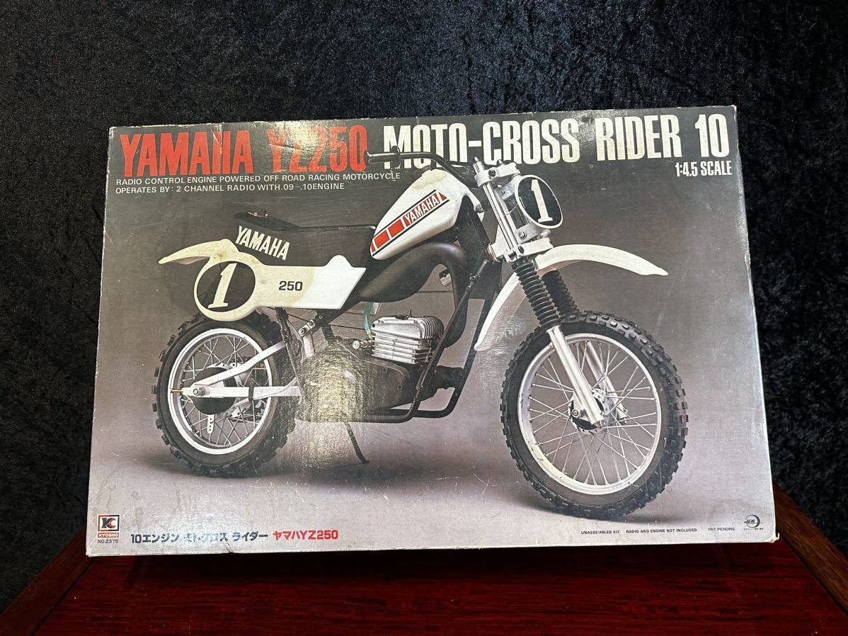 当時物 ☆ 京商 YAMAHA YZ250 モトクロスライダー10 ラジコン 当時物 ☆ 京商 YAMAHA YZ250 モトクロスライダー10 ラジコン