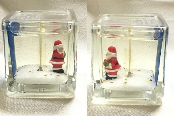 KDESIGN/カメヤマ ジェルキャンドル クリスマス ツリー/モミの木 サンタさん 2個セット 香り付き キャンドル 置物/ 飾り物 インテリア雑貨_画像7