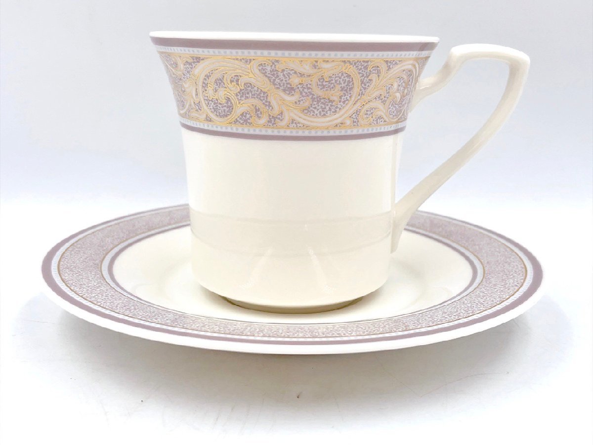 銀座 ワコー GINZA WAKO ノリタケ Noritake ペアカップセット コーヒーカップ 2個セット /食器 カップセット 未使用保管品 （HN014）_画像2