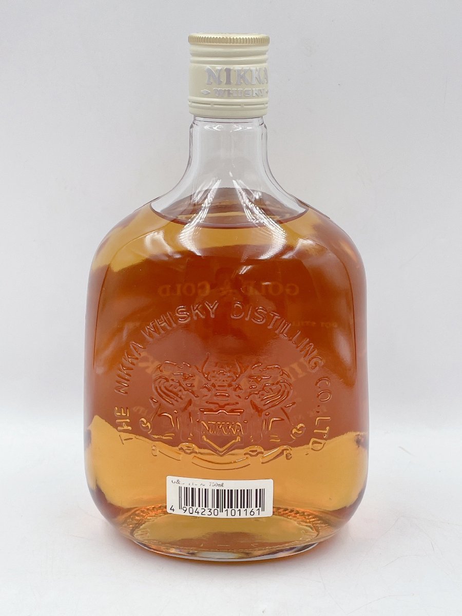 【未開栓】ニッカ NIKKA WHISKY GOLD & GOLD ウィスキー 750ｍｌ 43% (HN026)_画像5