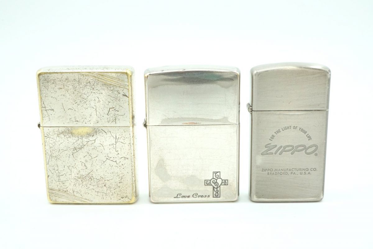 1円〜 ジッポー オイルライター 8点セット ハーレーダビッドソン 2oz FANCY GOLD 1941 REPLICA 着火未確認 シルバー ゴールド zippo 6321k_画像2