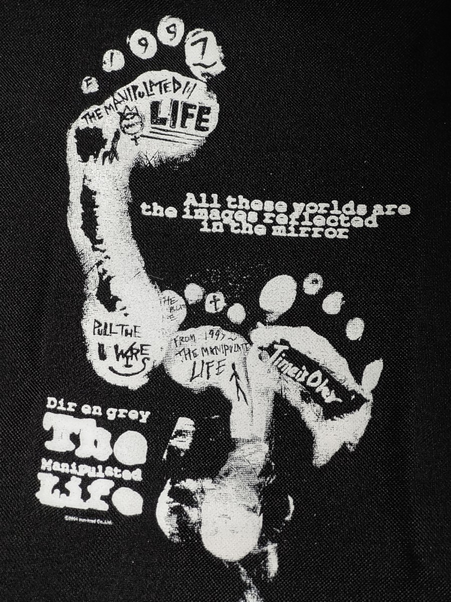 DIR EN GREY トートバッグ /検 sukekiyo 京 薫 Toshiya MADARANINGEN The Zemeckises DIRT Tシャツ マフラータオル PHALARIS 19990120_画像4