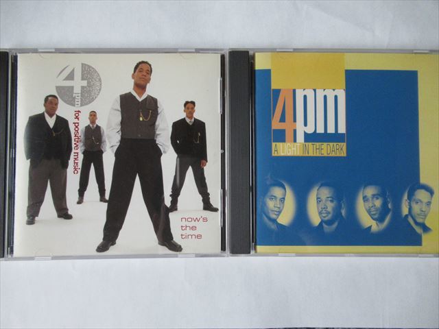 『CD廃盤セット New Jack Swing R&B 4 P.M.(For Positive Music） / Now's the Time ・ A Light In The Dark ◆CDケース新品』_画像1