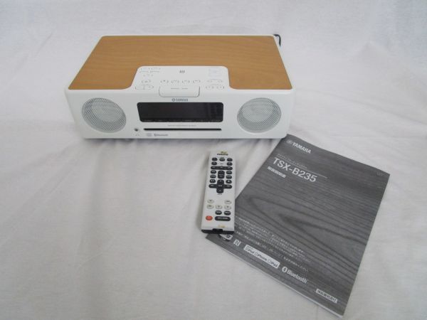 116*mi use several times YAMAHA TSX-B235 white wide FM Bluetooth NFC correspondence instructions attaching $