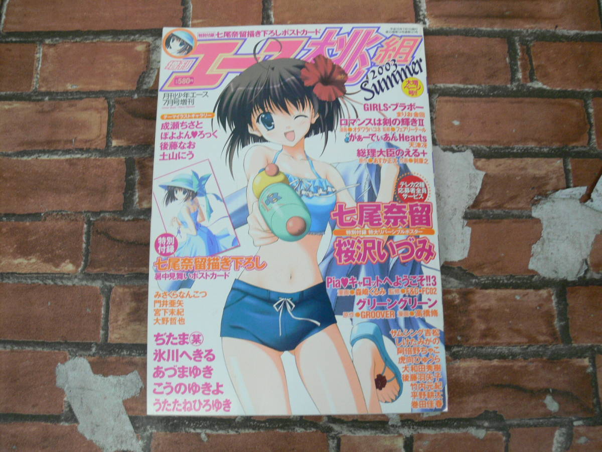 増刊エース桃組 2003年 Summer_画像1