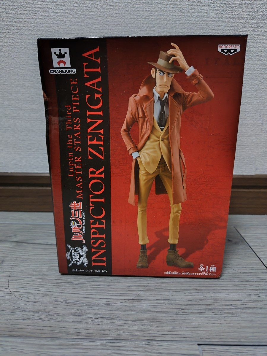 【未開封】※外箱ダメージ有り　バンプレスト ルパン三世 MSP MASTER STARS PIECE INSPECTOR ZENIGATA 銭形警部 フィギュア 　_画像1