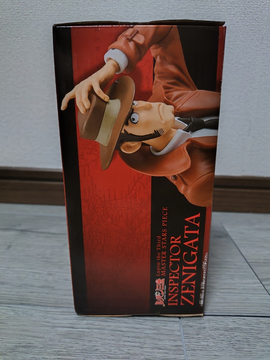 【未開封】※外箱ダメージ有り　バンプレスト ルパン三世 MSP MASTER STARS PIECE INSPECTOR ZENIGATA 銭形警部 フィギュア 　_画像4