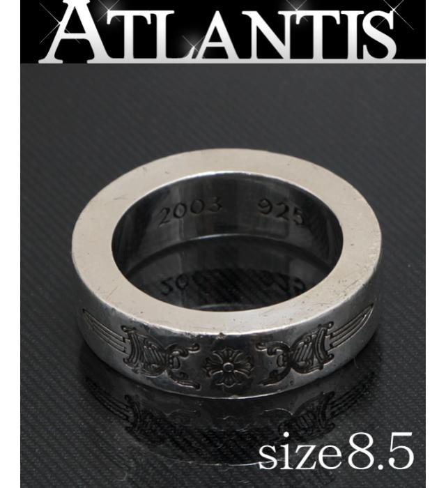 銀座店 クロムハーツ スペーサーリング ダガープラス 6mm リング 指輪 約8.5号