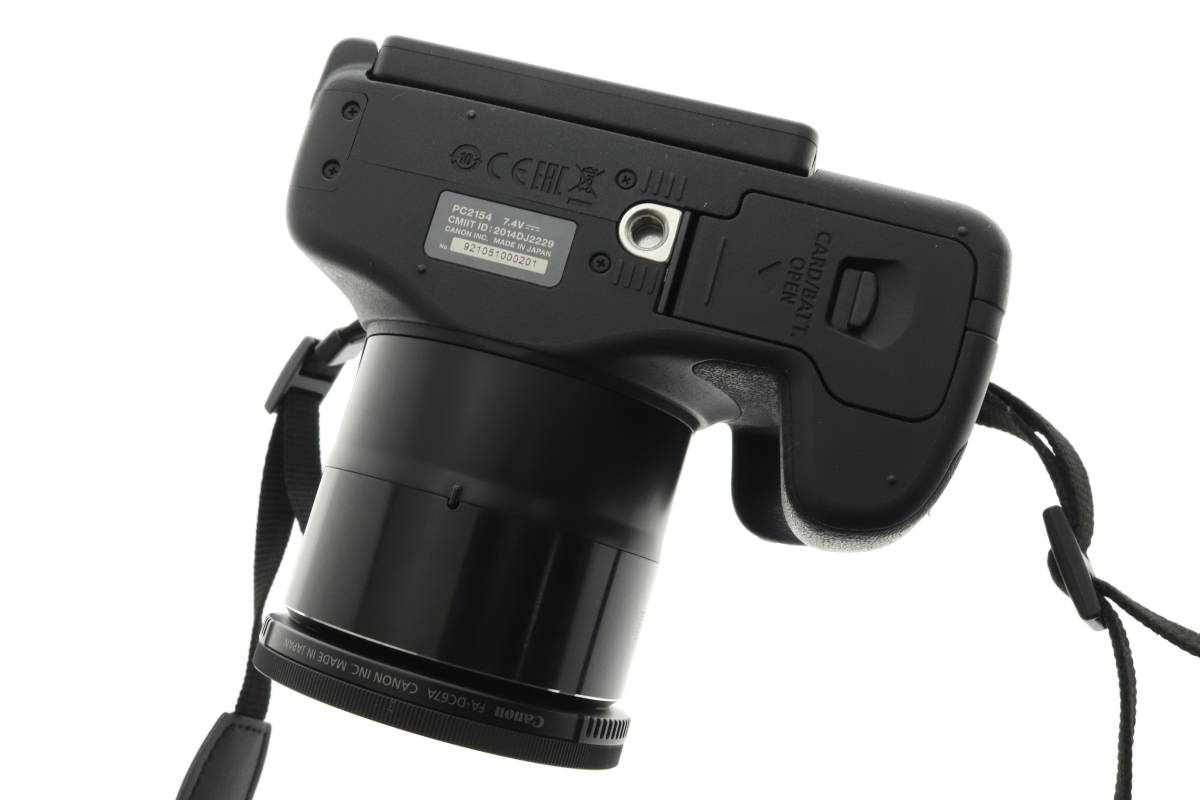VMPD5-104-67 CANON キャノン デジタルカメラ デジカメ PC2154 パワーショット SX60 HS レンズ 3.8-247.0mm 動作未確認 ジャンク_画像4