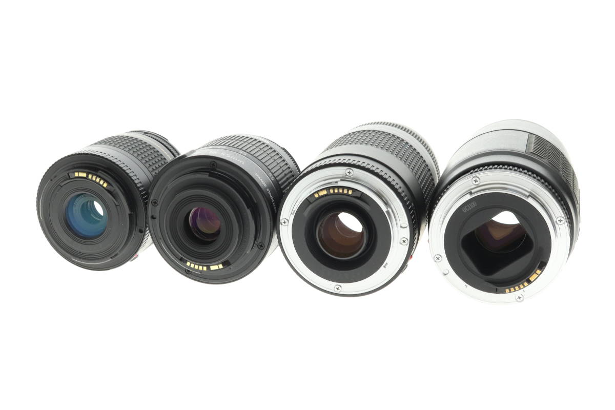 VMPD5-1013-6 キャノン 一眼レフカメラ EOS 60D 850 レンズ 75-300mm 100-200mm 28-80mm 18-55mm セット 付属品付き 動作未確認 ジャンク_画像5