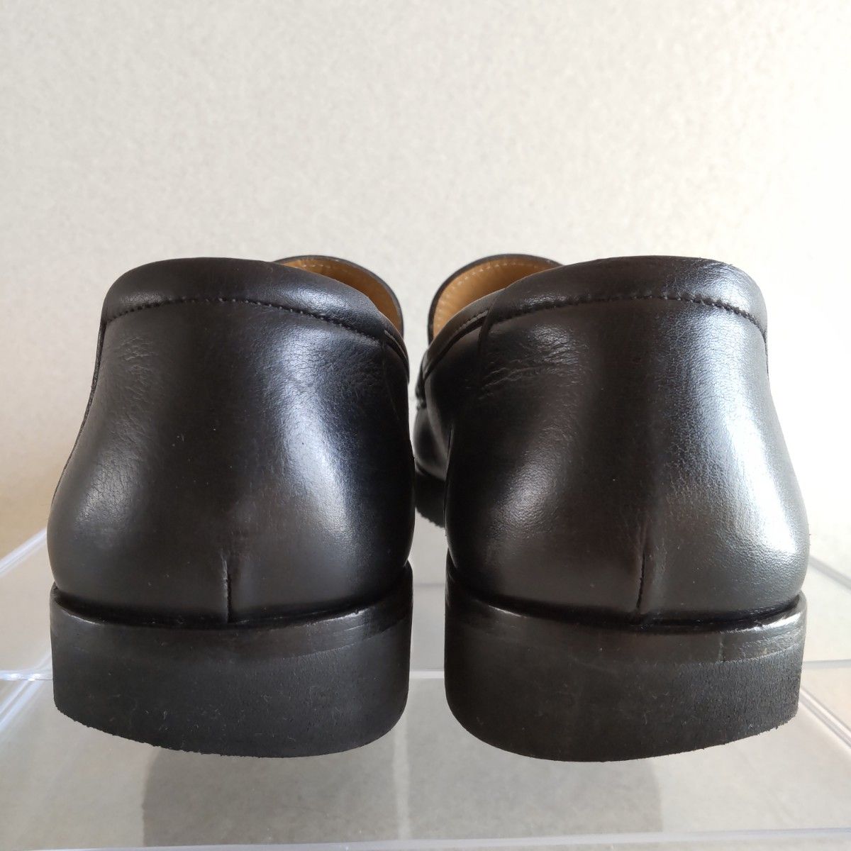 フェラガモ ビットローファー 24cm ガンチーニ ビジネス 革靴 ブラック
