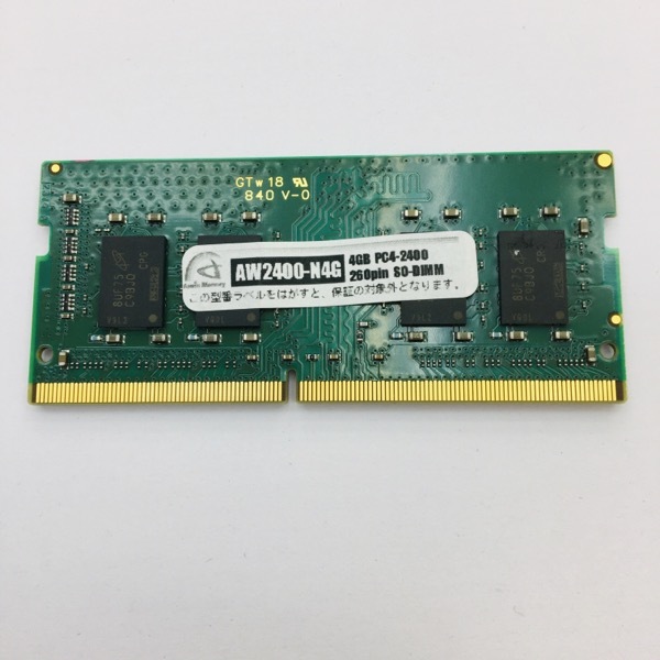 260pin / DDR4 / PC4-19200 / 4GB / ノート用メモリ_画像3