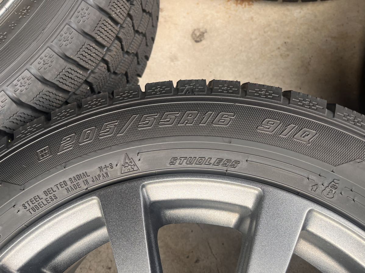 205/55R16 スタッドレスアルミセット　グッドイヤー　アイスナビ7 2021年製　溝多_画像3