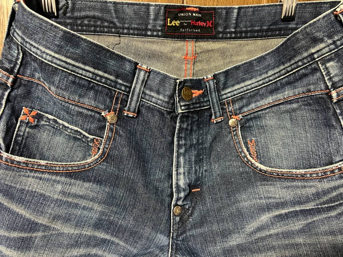 HURLEY × LEE コラボデニム リー デニム ハーレー レア HURLEY × LEE コラボデニム リー デニム ハーレー レア