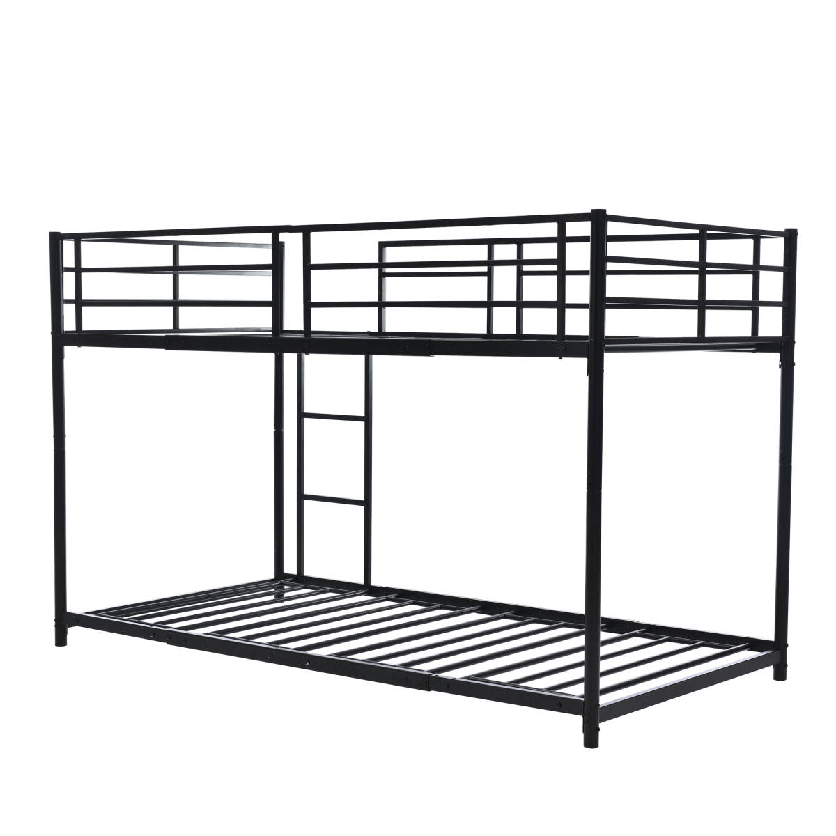 [ новый продукт ][ черный ] двухъярусная кровать 2 уровень bed steel выдерживающий . bed одиночный труба bed металлический крепкий вертикальный лестница low модель фирма участник . студент .