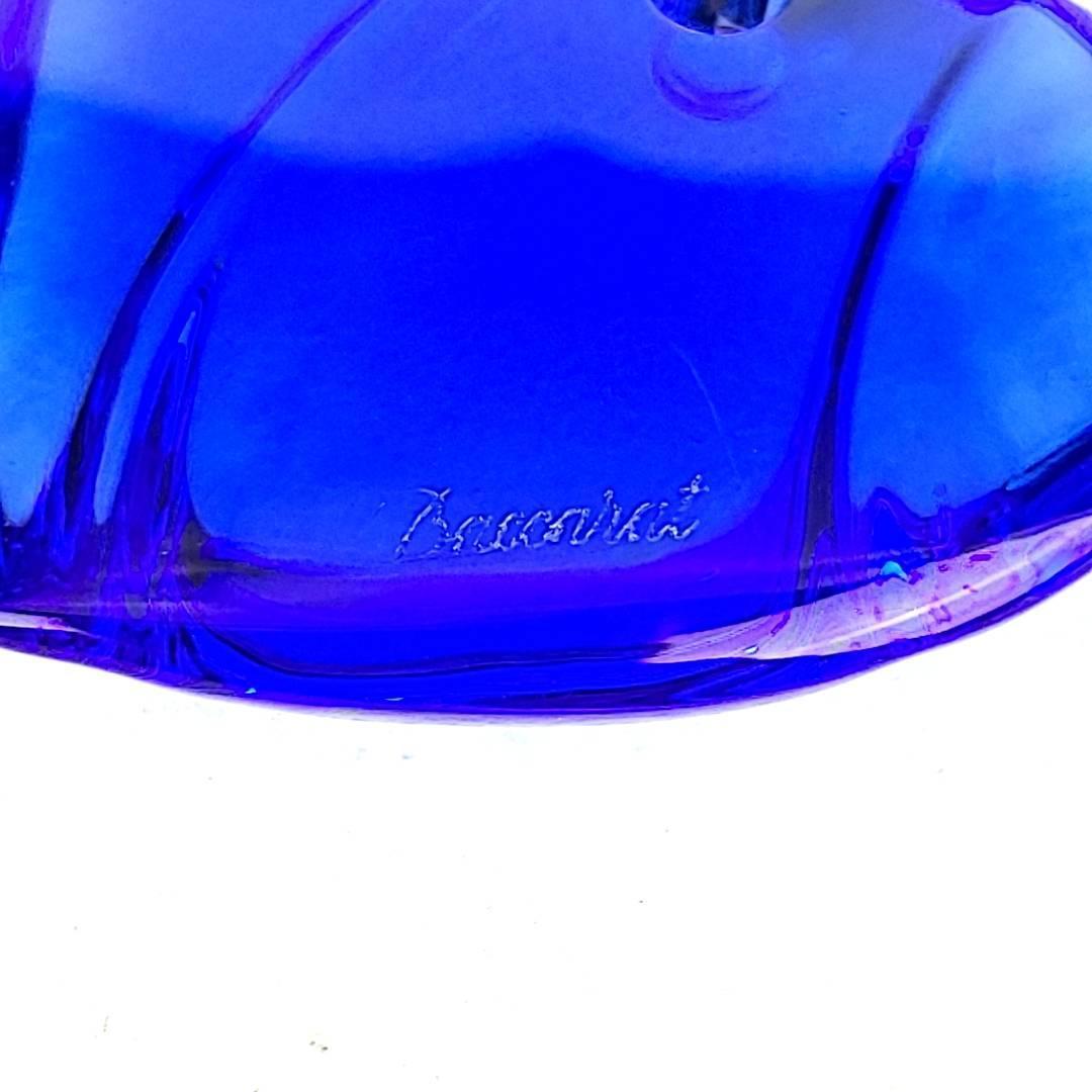 ほぼ新品】Baccarat バカラ クリスタルガラス ハート ウェーブ ほぼ新品】Baccarat バカラ クリスタルガラス ハート ウェーブ