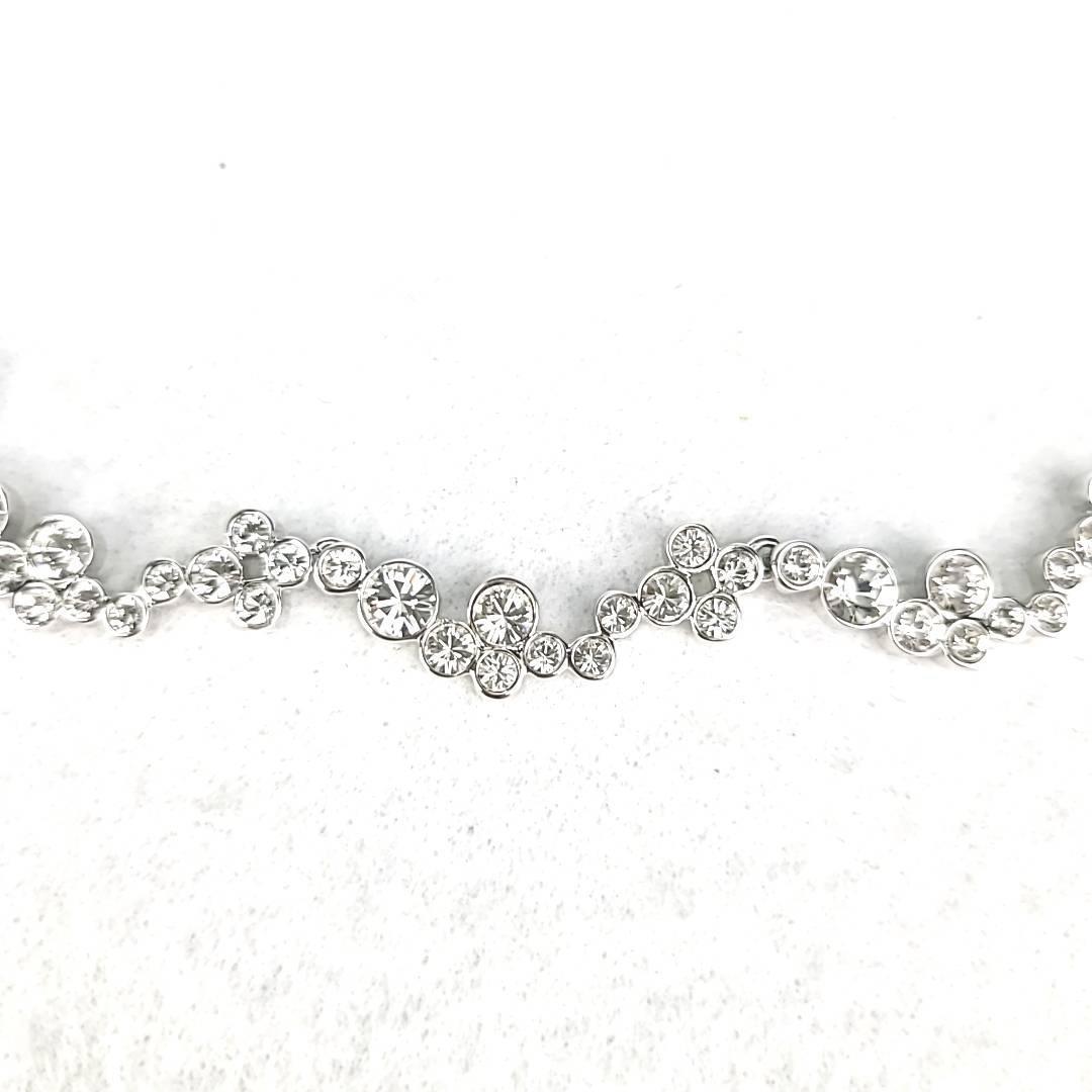 激安挑戦!! ほぼ新品】スワロフスキー Fidelity フィデリティ SWAROVSKI ネックレス、ペンダント、チョーカー