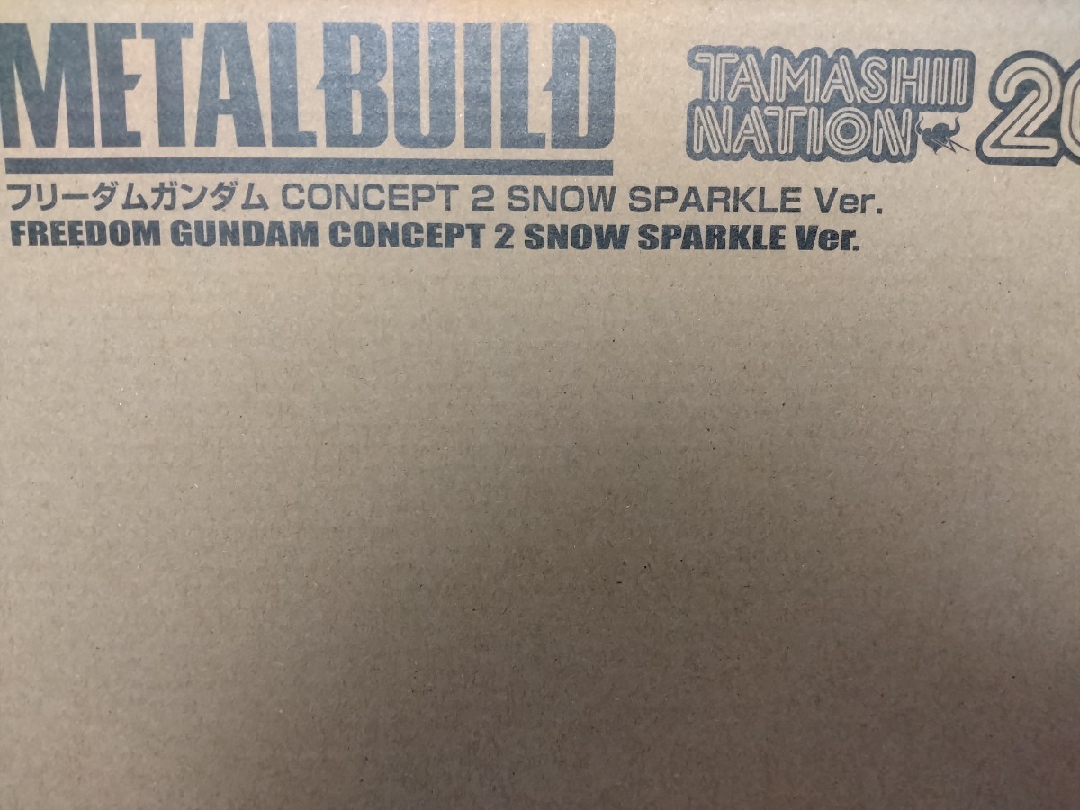 METAL BUILD フリーダムガンダム CONCEPT 2 SNOW SPARKLE Ver._画像1