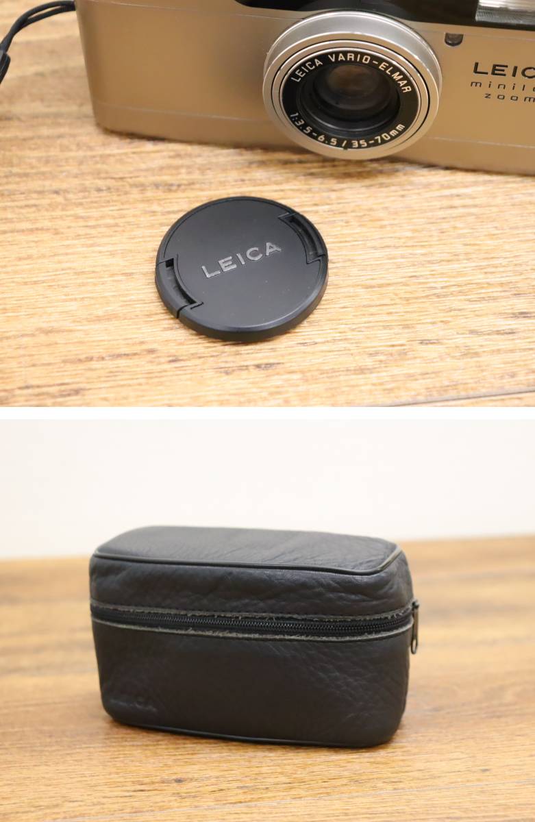  electrification OK LEICA/ Leica minilux/ Mini look szoom compact film camera lens /LEICA VARIO-ELMAR 1:3.5-6.5/35-70mm case attaching .U604