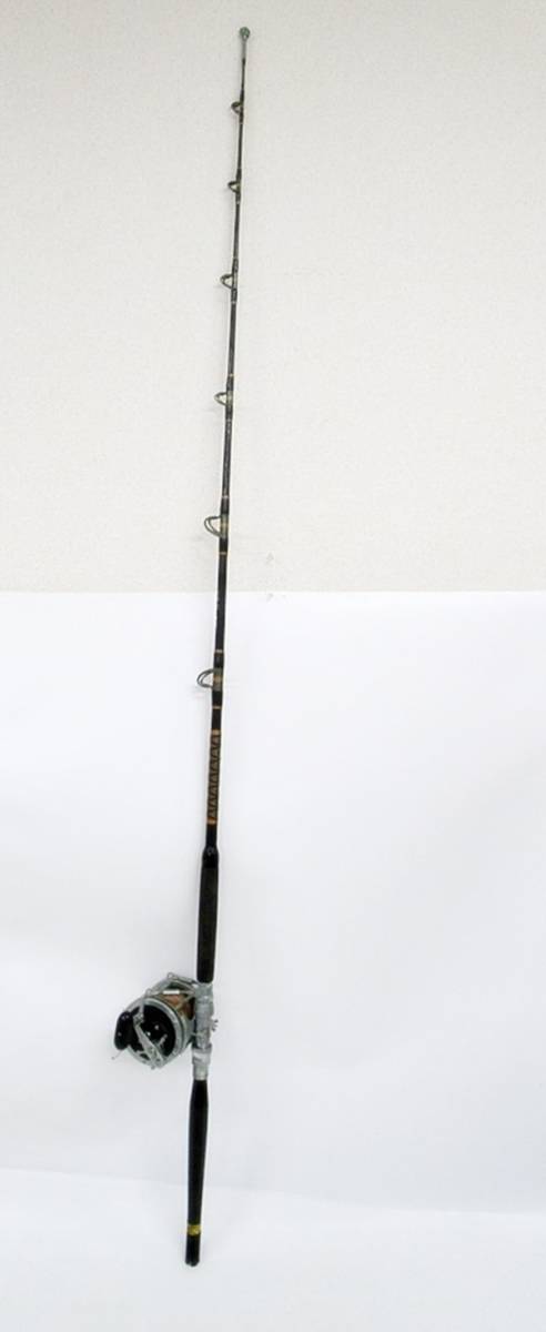 16 39-581114-02 [S] 釣り竿 ロッド Shakespeare UGLY STIK BWT1130 / リール PENN ペン セネター セット マグロ 福39_画像1