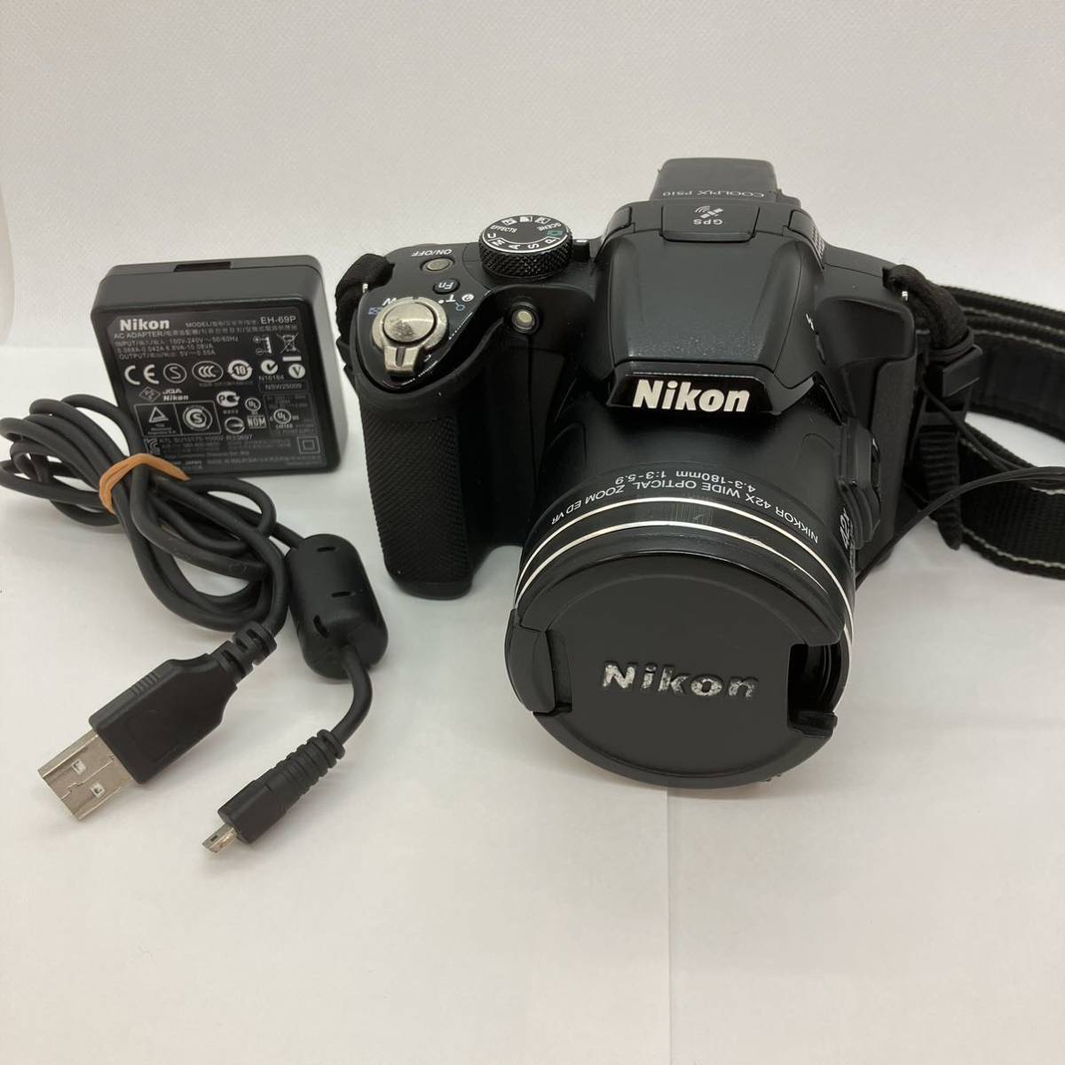 (2223)【動作確認済】Nikon ニコン COOLPIX P510 バッテリ膨らみ有_画像1