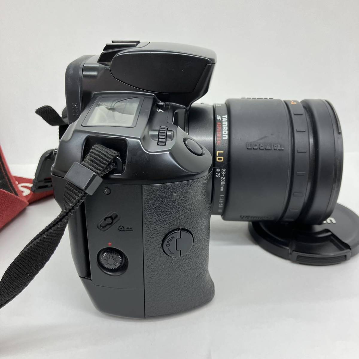 (1664)【動作確認済】Canon EOS5 QD + TAMRON 28-200mm f3.8-5.6 AF ASPHERICAL LD + Kenko MC PROTECTOR_画像2