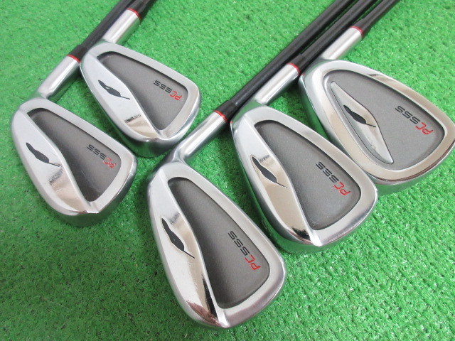 カーボンR!!!◆◆ フォーティーン PC555 アイアン 5本 #6-Pw MD-60i(R) ◆◆FOURTEEN ゴルフクラブ CF20_画像3