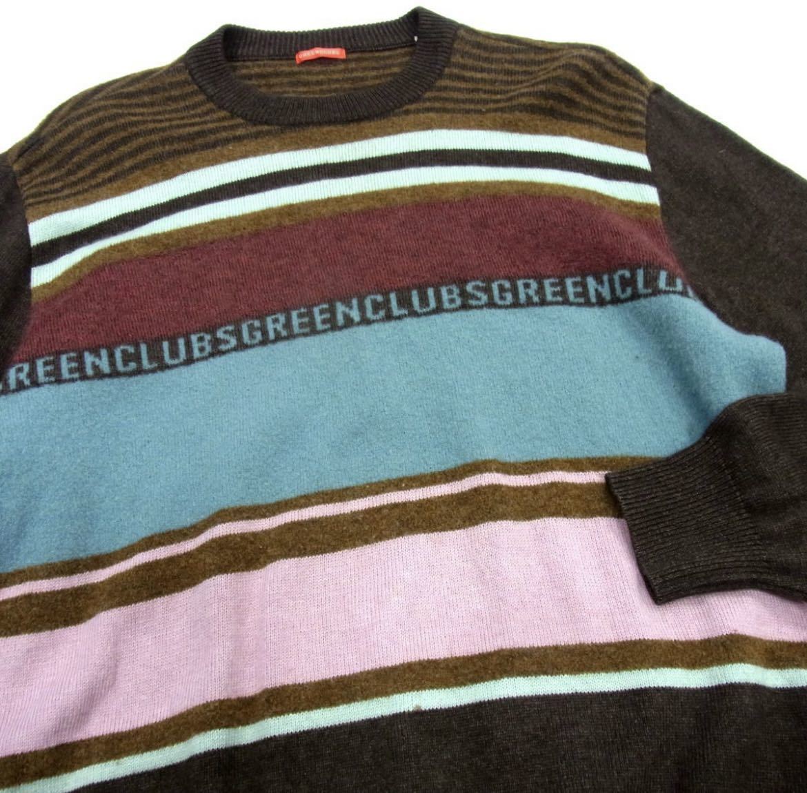 価格1.5万円程■GREEN CLUBS グリーンクラブ セーター メンズ XL_画像2