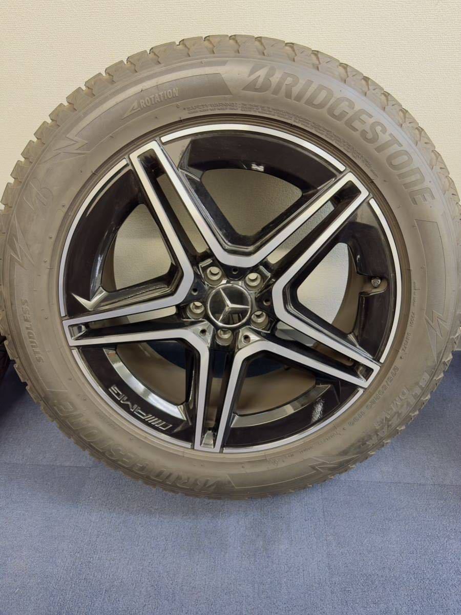 【中古美品】　275/50R20 113Q プリヂストンブリザック　DM-V3 純正AMG20インチアルミ4本セット　送料無料　メルセデスベンツGLE等_画像3