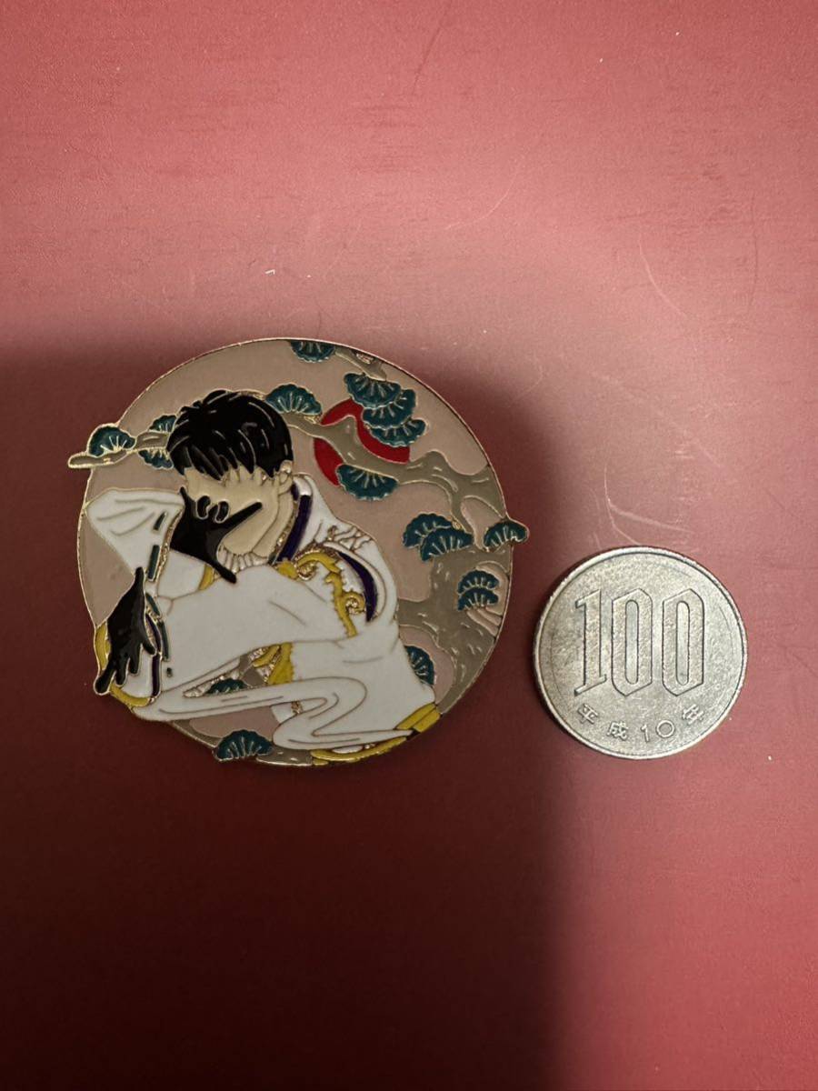  unused goods Hanyu Yuzuru metal brooch 5