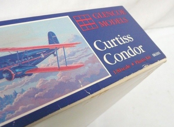 ☆☆GLENCOE MODELS グレンコ・モデルズ　1/81　Curtiss Condor カーチスコンドル　プラモデル☆未組立品_画像5