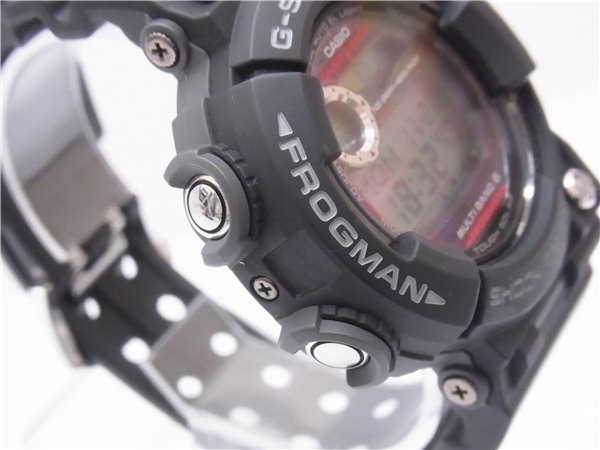 ◎ G-SHOCK ◎ カシオ　G-SHOCK　GWF-1000　フロッグマン　ブラック　タフソーラー　デジタル　潜水蛙　稼働品　◎USED_画像6