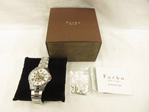 ◆◆Furbo design◆フルボ 腕時計 F5021 自動巻き◆USED品 M3562_画像6