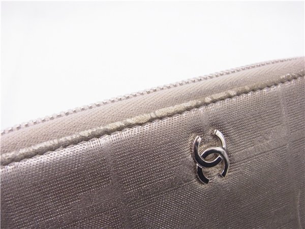 ◎ CHANEL ◎　シャネル　ニュートラベルライン　長財布　ラウンドジップ　ココマーク　ゴールド系　◎USED_画像6