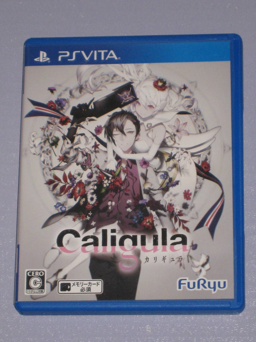 ★☆ PS VITA Caligula カリギュラ 操作説明シート・ハガキ付き ☆★_画像1