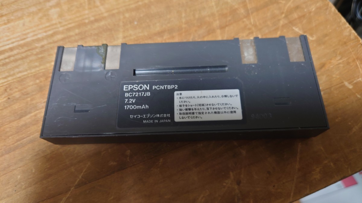 EPSON 98 совместимый Note PC батарейный источник питания BC7127JB PCNTBP2 Junk 