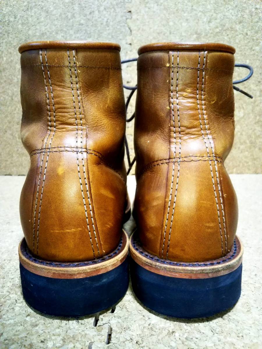 [CHIPPEWA] Chippewa 90047 6 -inch plain tu boots 9.5D (27.5cm) 6INCH PLAIN BOOTS TAN RENEGADE black tag tongue renegade [ beautiful goods ]