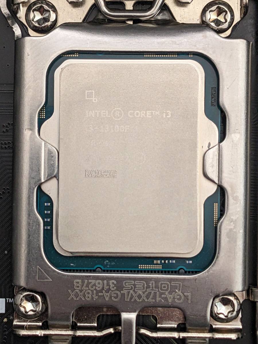 13世代Intel CPU Core i3 13100F BOX ●ほとんど新品の動作確認済み_画像4