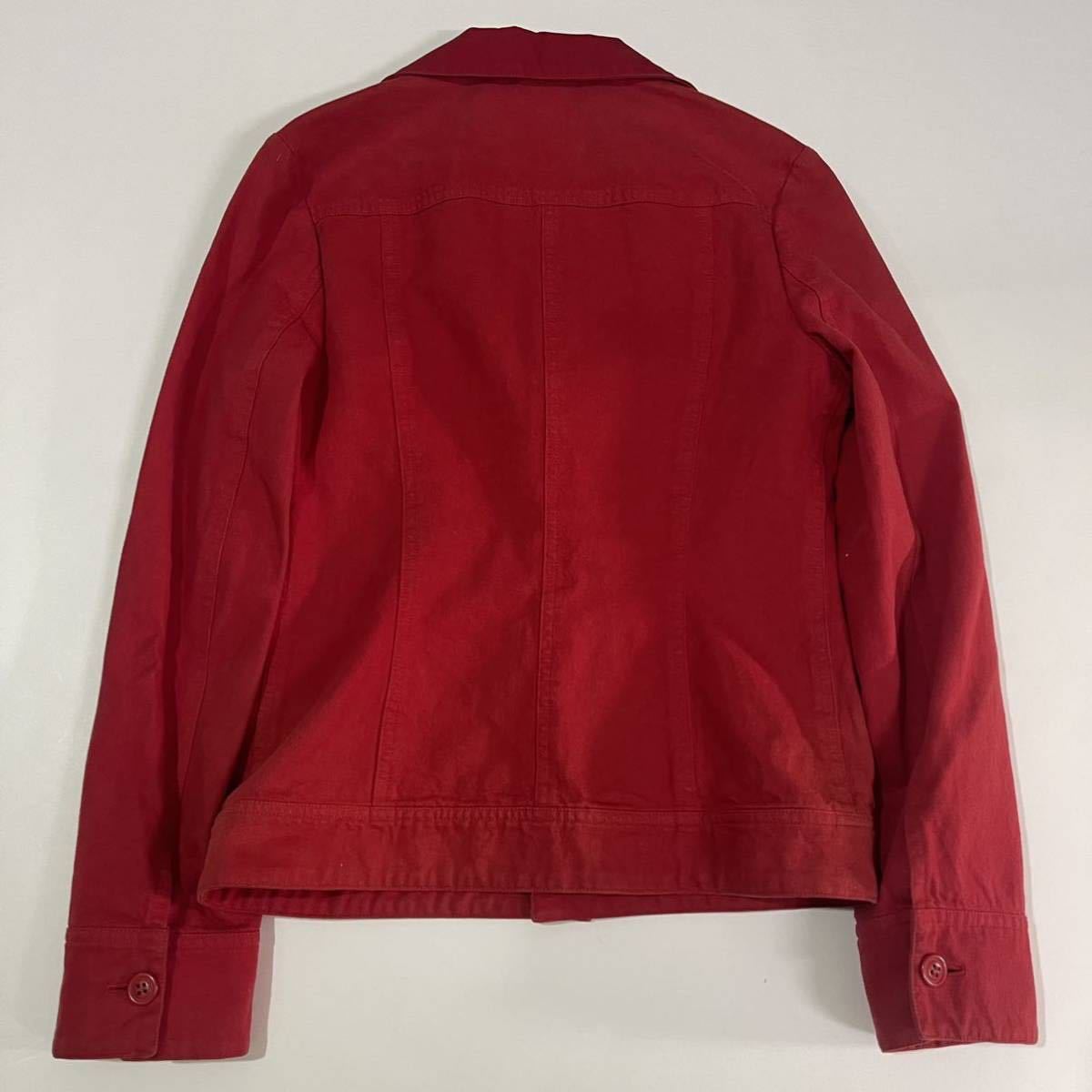 2012 ss Issey Sports IS miyake red tailored jacket by Sunao Kuwahara design japan collection _画像4