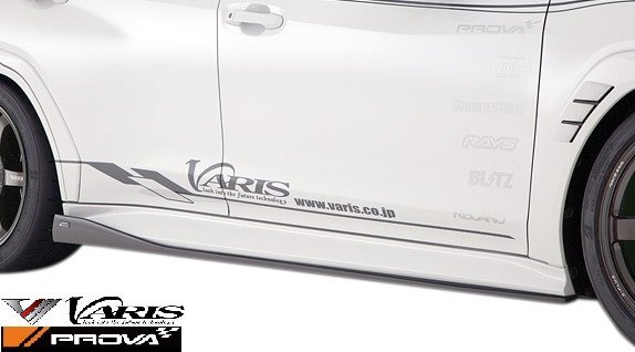 【M’s】スバル WRX S4 VB 前期 (2021-) VARIS ARISING-1 PROVA Collaboration サイドアンダースカート バリス CARBON＋ エアロ VASU-502_画像2